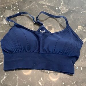 Navy Pro Fit Sports Bra